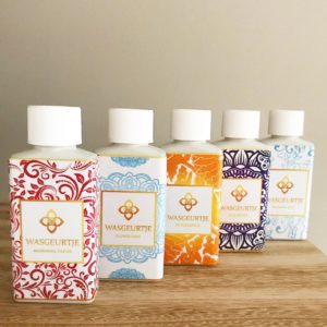 wassgeurtje 5 op een rij