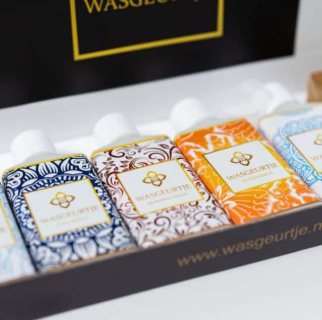 cadeauset wasparfum 5 flessen