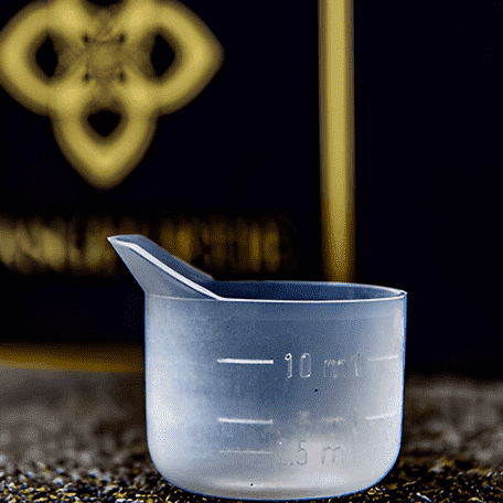 Wasgeurtje doseerdop voor nauwkeurige dosering van wasparfum.